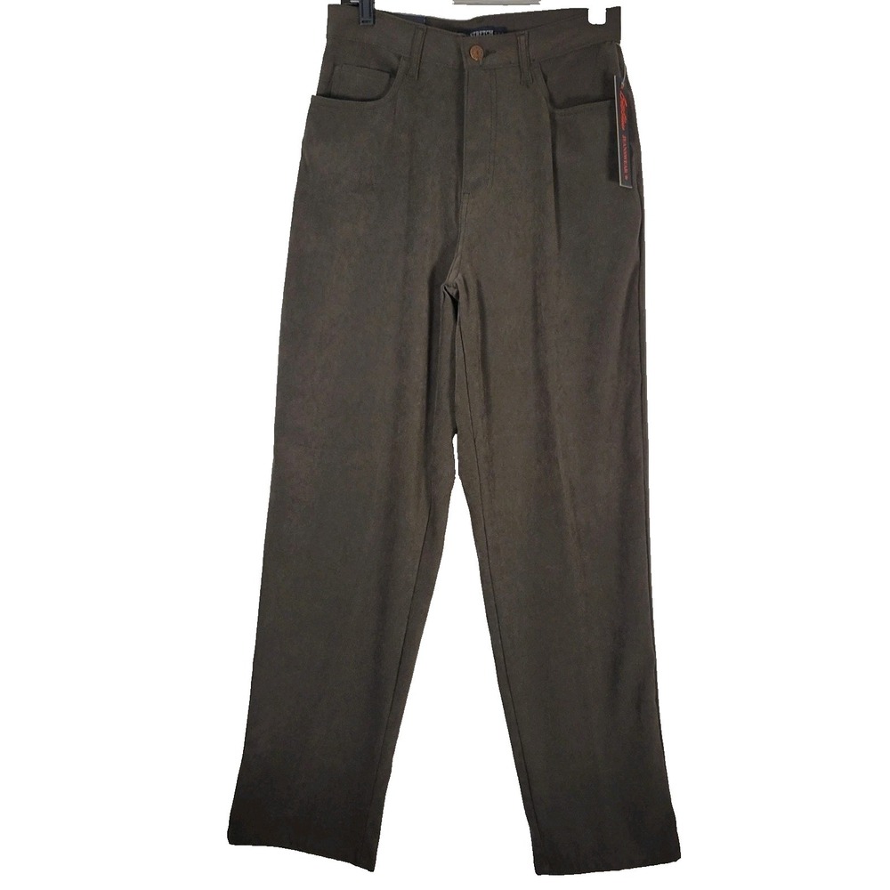 Bill Blass Petite Jeans Pants Womens 4P Gray‎ Stretch Straight Leg High Rise NWT